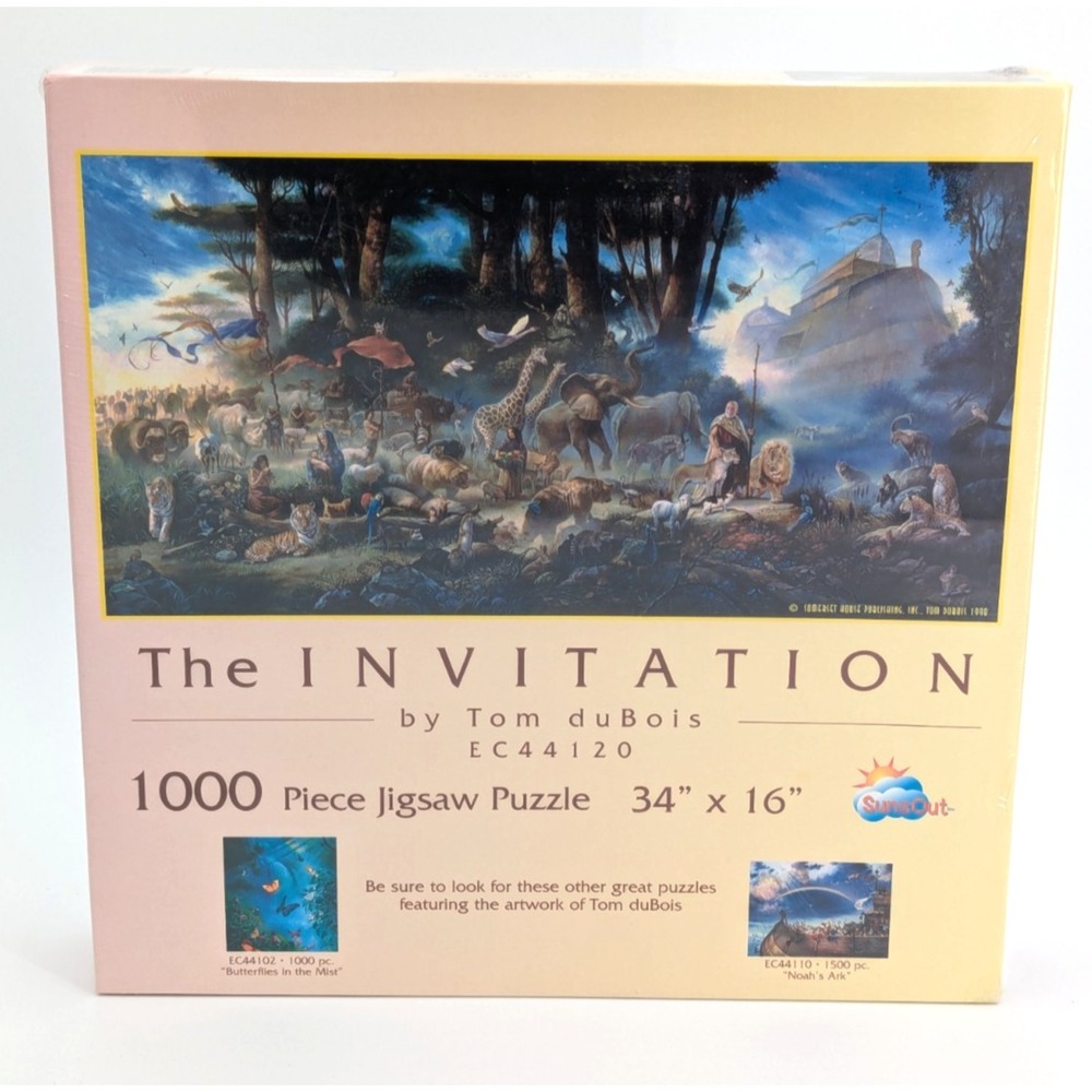 The Invitation By Tom Dubois 1000 Piece Jigsaw Puzzle 34" X 16" Factory Sealed